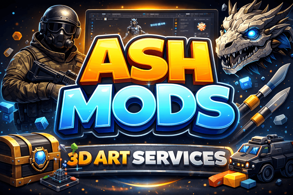 Ash Modifications - 3D Art Services